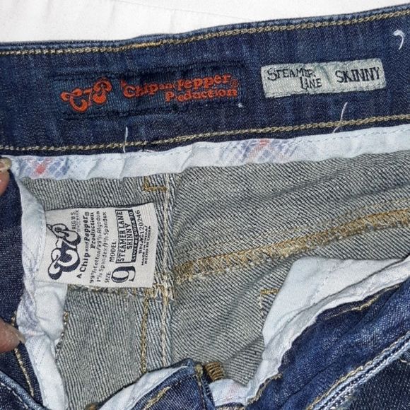 Chip & Pepper Steamer Lane Skinny Jeans Size 9 - Picture 4 of 8